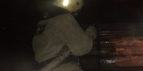 В ПОНОМАРЕВКЕ ПОЖАРНЫЕ ВЫЕЗЖАЛИ НА ВОЗГОРАНИЕ БАНИ
