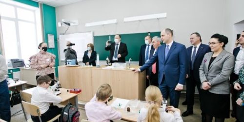 В Пономаревском районе открылась новая школа